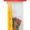 Flex-i-File CS321 - Cone-Tip Sander - 3 Each Of 5 Grit Abrasive Pieces & 2 Handles