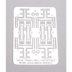 Gold Medal Models 160-46 - Walthers Thrall Stand-Alone Well Car Details