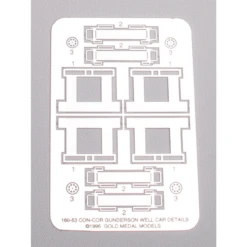 Gold Medal Models 160-53 - Con-Cor Gunderson All-Purpose Well Car Details