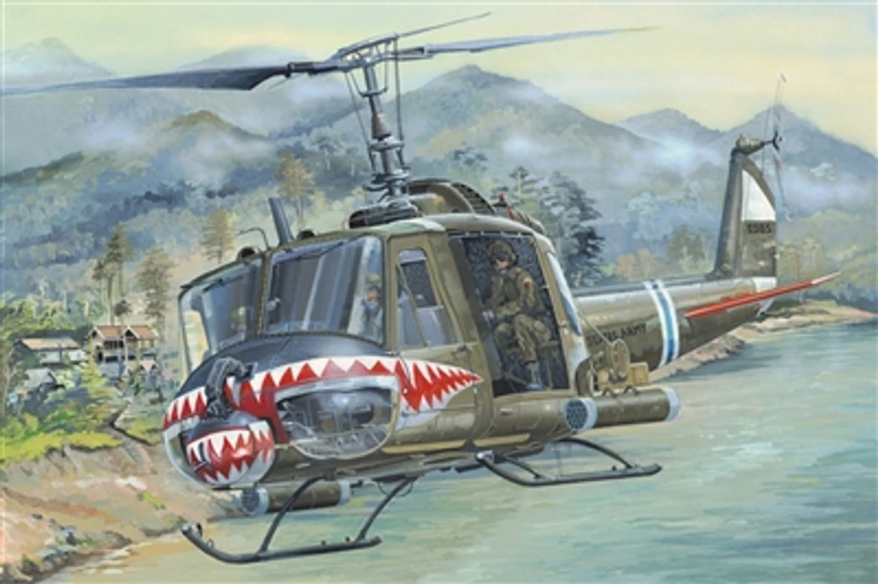 Hobby Boss 81806 - UH-1 Huey B United States - 1:18 Scale Kit 1 Hobby Boss 81806 - UH-1 Huey B United States - 1:18 Scale Kit