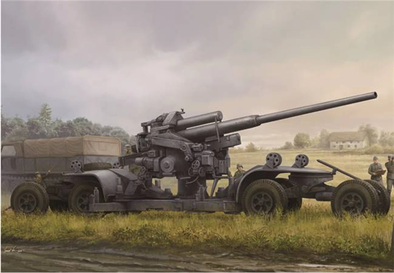 Hobby Boss 84545 - 128cm FLAK 40 Germany - 1:35 Scale Kit 1 Hobby Boss 84545 - 128cm FLAK 40 Germany - 1:35 Scale Kit