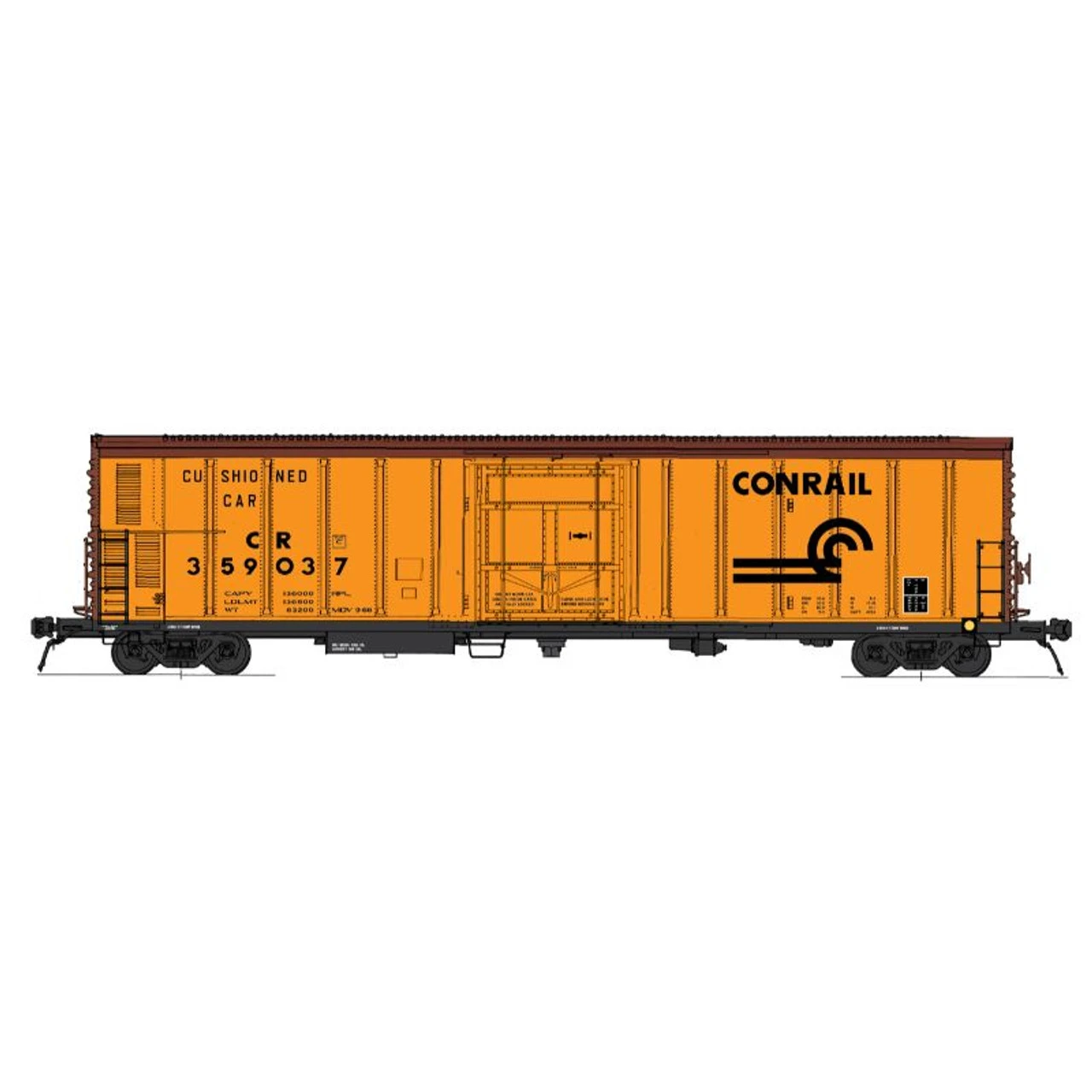 InterMountain 3482403 - R-70-15 Refrigerator Car Conrail (CR) 359017 - HO Scale 1 InterMountain 3482403 - R-70-15 Refrigerator Car Conrail (CR) 359017 - HO Scale