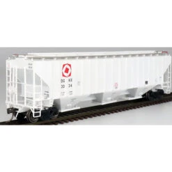 InterMountain 453115-01 - PS 4750 CU FT 3 Bay Rib-Sided Hopper - Searles Valley Minerals North American Chemicals (DGHX) 3030 - HO Scale