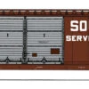 InterMountain 45631-01 - 50' PS-1 Double Door Boxcar Southern (SOU) 43002 - HO Scale