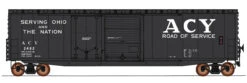 InterMountain 45632-02 - 50' PS-1 Double Door Boxcar Akron, Canton And Youngstown (ACY) 2291 - HO Scale