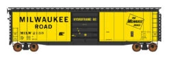 InterMountain 45955-01 - 50' PS-1 Single Door Boxcar Milwaukee Road (MILW) 2151 - HO Scale