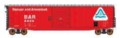 InterMountain 45956-03 - 50' PS-1 Single Door Boxcar Bangor & Aroostook (BAR) 6012 - HO Scale