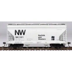 InterMountain 46503-21 - ACF 2-Bay Covered Hopper Norfolk & Western (NW) 180402 - HO Scale