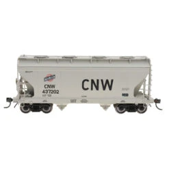 InterMountain 46542-09 - ACF 2-Bay Covered Hopper Chicago & Northwestern (CNW) 437236 - HO Scale