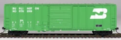 InterMountain 47504-39 - PS 5277 Cu. Ft. Exterior Post Boxcar Burlington Northern (BN) 217535 - HO Scale
