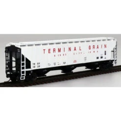 InterMountain 65393-09 - PS 4750 CU FT 3 Bay Rib-Sided Hopper Terminal Grain (TRGX) 1028 - N Scale