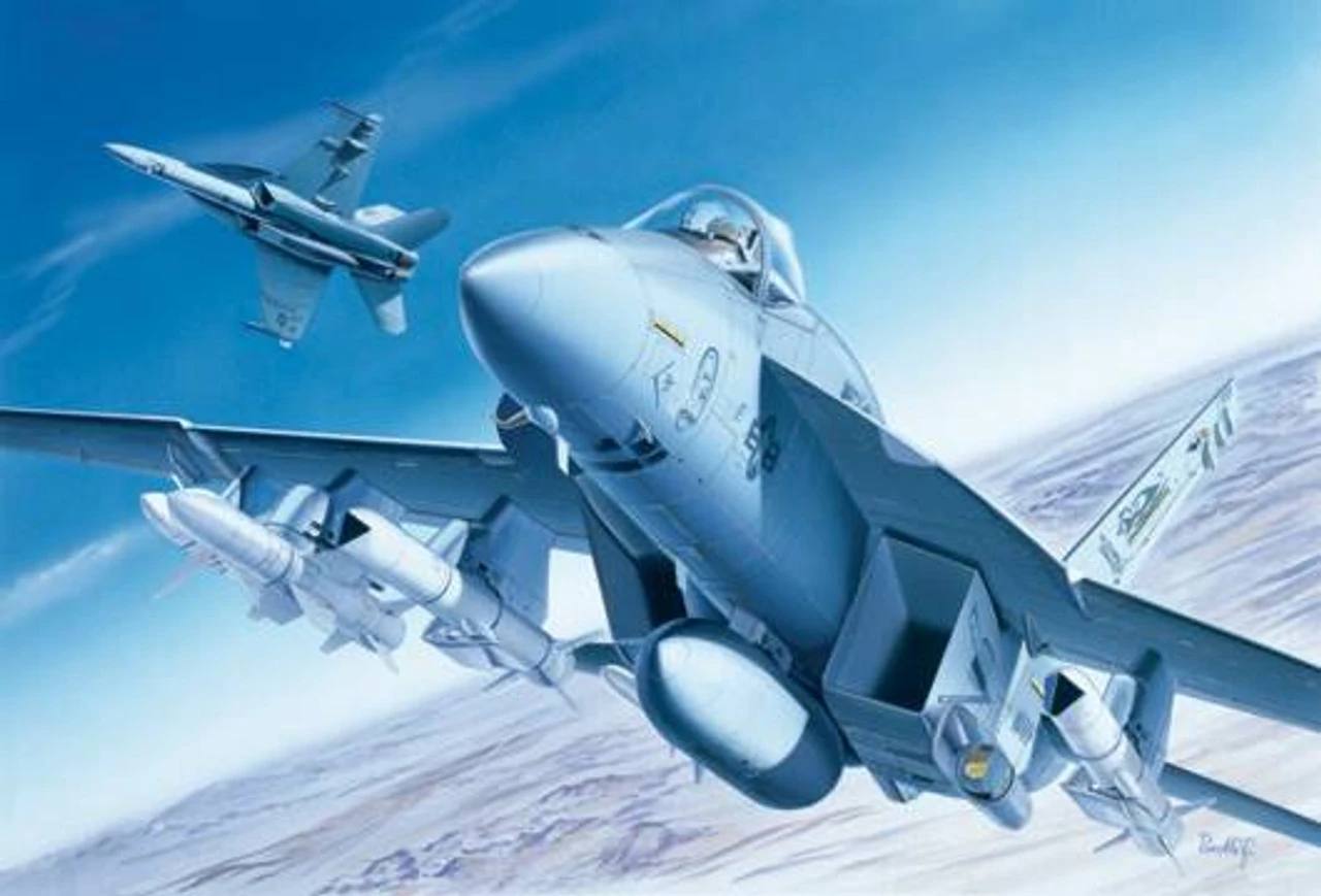 Italeri 0083 - F/A-18E Super Hornet United States - 1:72 Scale Kit 1 Italeri 0083 - F/A-18E Super Hornet United States - 1:72 Scale Kit