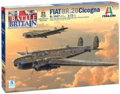 Italeri 1447 - Fiat BR.20 "Cicogna" - Battle Of Britain 80th Anniversary Italy - 1:72 Scale Kit