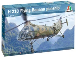 Italeri 2774 - H-21C "Flying Banana" Gunship United States - 1:48 Scale Kit