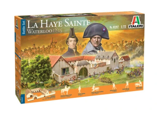 Italeri 6197 - Waterloo "La Haye Sainte" France - 1:72 Scale Kit -Athearn Shop ita6197 77586.1681138805
