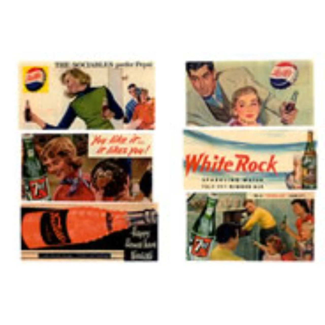 JL Innovative 326 - Vintage Soft Drink Billboard Signs 1930's To 1960's - N Scale 1 JL Innovative 326 - Vintage Soft Drink Billboard Signs 1930's To 1960's - N Scale