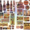 JL Innovative 425 - Unusual Soft Drink Signs Series II 1940s-50s (40 Signs) - HO Scale
