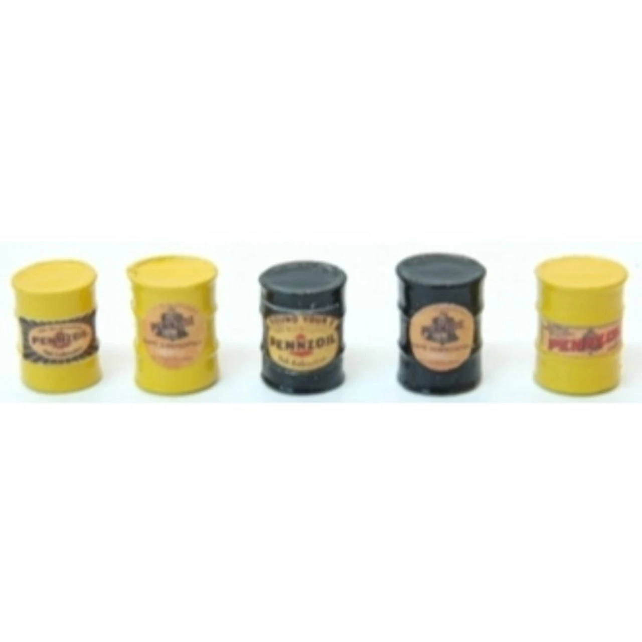 JL Innovative 578 - Custom Oil Barrels Penzoil (5) - HO Scale 1 JL Innovative 578 - Custom Oil Barrels Penzoil (5) - HO Scale