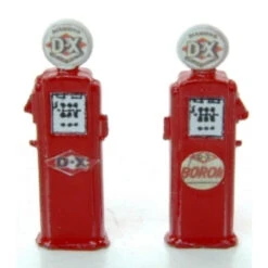 JL Innovative 585 - Deluxe Custom Gas Pump- DX (2) - HO Scale