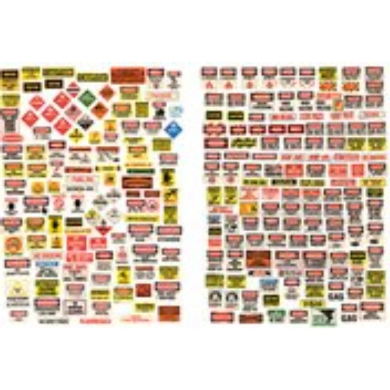 JL Innovative 696 - Danger & Warning Sings (250) 1890's-1920's - N Scale 1 JL Innovative 696 - Danger & Warning Sings (250) 1890's-1920's - N Scale