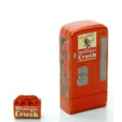 JL Innovative 743 - Custom Upright Soa Machine / Case Orange Crush - HO Scale
