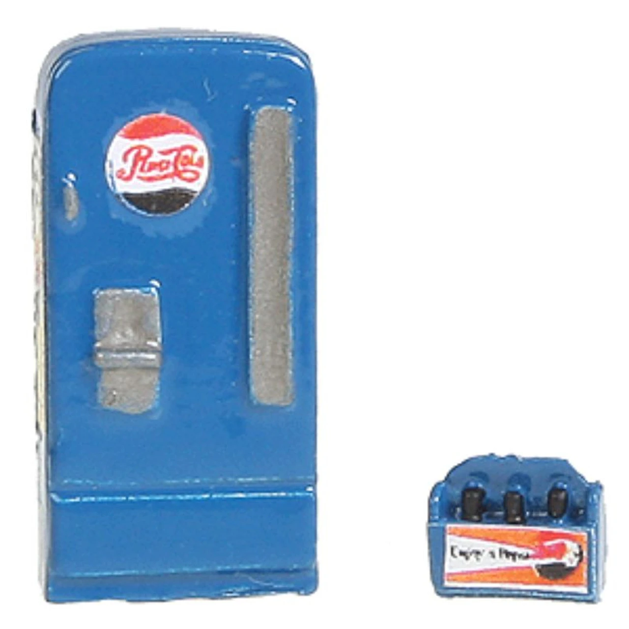 JL Innovative 744 - Upright Soda Machine W/Case - Pepsi Cola - HO Scale 1 JL Innovative 744 - Upright Soda Machine W/Case - Pepsi Cola - HO Scale