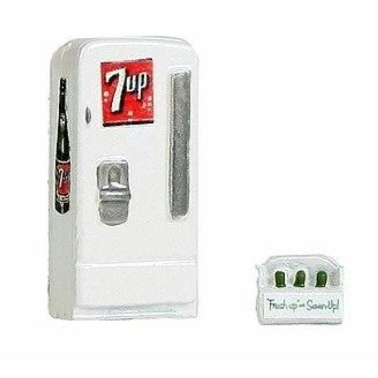 JL Innovative 747 - Custom Upright Soda Machine/Case 7Up - HO Scale 1 JL Innovative 747 - Custom Upright Soda Machine/Case 7Up - HO Scale