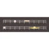 JL Innovative 818 - Custom Fencing - 3-Rail Metal - HO Scale