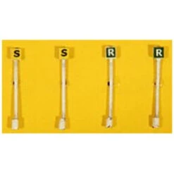 JL Innovative 830 - Resume/Slow Sign Set (4) - HO Scale