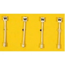 JL Innovative 833 - Whistle Sign Set (4) - HO Scale