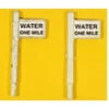 JL Innovative 836 - Water One Mile Sign Set (2) - HO Scale