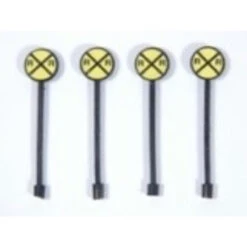 JL Innovative 853 - Custom RR Crossing Warning Signs (4) - HO Scale