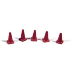 JL Innovative 898 - Custom Highway Cones (5) - HO Scale