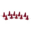 JL Innovative 899 - Custom Highway Cones (10) - HO Scale