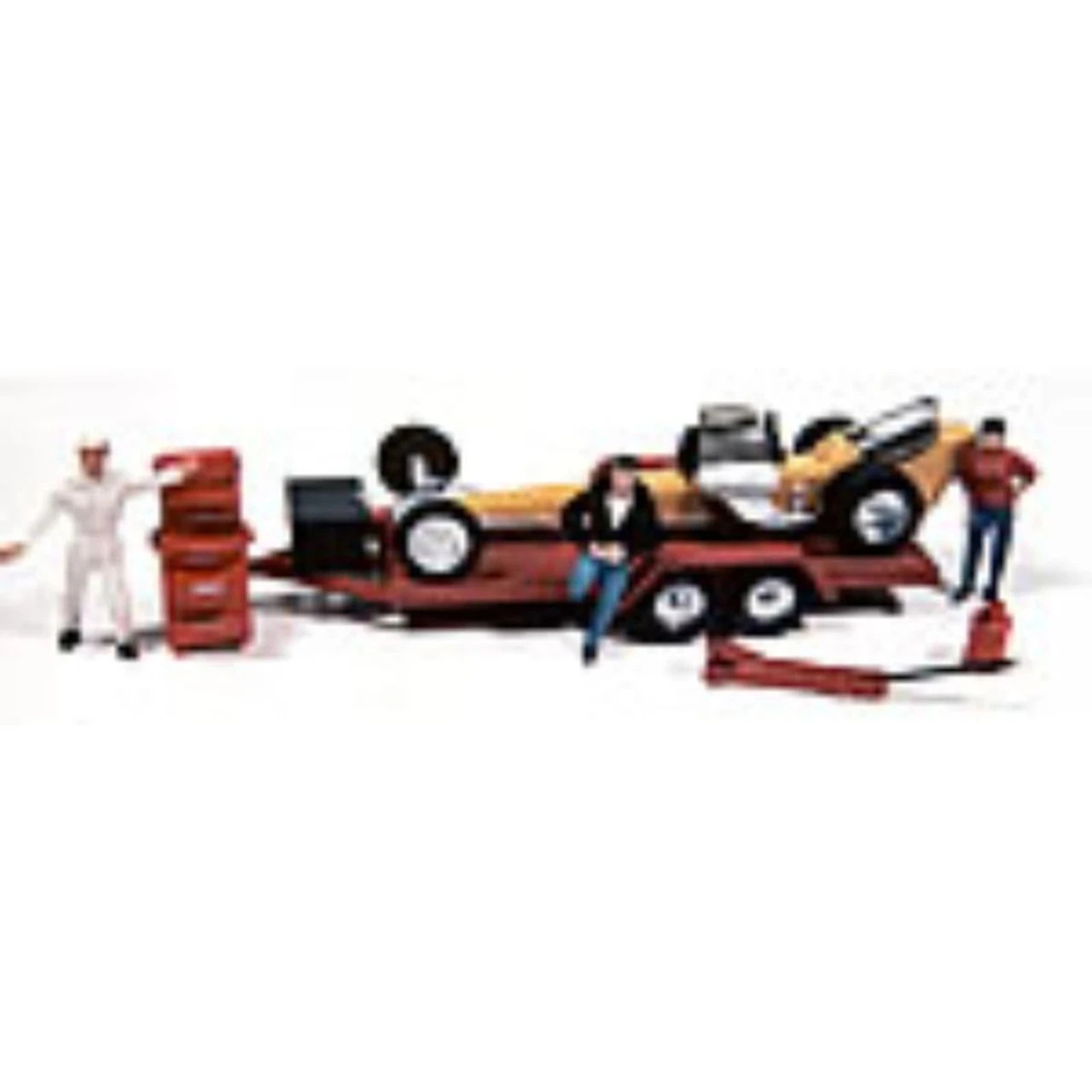 JL Innovative 922 - Vintage Dragster / Trailer / Tools & Accessories - HO Scale Kit 1 JL Innovative 922 - Vintage Dragster / Trailer / Tools & Accessories - HO Scale Kit