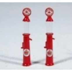 JL Innovative 932 - Custom Gravity Feed Pump, Red Crown (2) - HO Scale