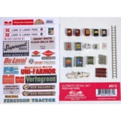JL Innovative 972 - Ultimate Detail Set Feed & Seed - HO Scale