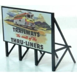 JL Innovative 976 - Custom Billboard 1950's Bus - HO Scale