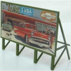 JL Innovative 978 - Custom Billboard 1950's Auto - HO Scale