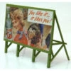 JL Innovative 981 - Custom Billboard 7 Up 1950's - HO Scale