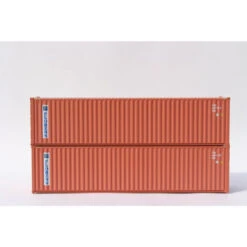 Jacksonville Terminal Co 405188 - 40' Hi Cubes W/ Magnetic System Florens (FSCU) - N Scale