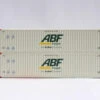 Jacksonville Terminal Co 537028 - 53' High Cube Container (2) (MAGNETIC CONNECTION) ABF - N Scale