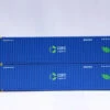Jacksonville Terminal Co 537100 - 53' High Cube Container (2) (MAGNETIC CONNECTION) COFC Logistics - N Scale