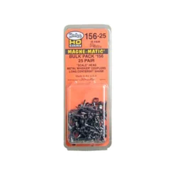 Kadee #156-25 Bulk Pack - 25 Pair #156 Whisker Coupler Long - HO Scale