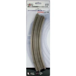Kato 20-187 - 414mm/381mm Radius 45º CS Double Track Superelevated [2 Pcs] - N Scale