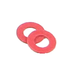 Kadee #208 - Red Insulating Fiber Washers .015in Thick