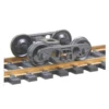 Kadee #558 - Barber S-2 70-Ton Roller Bearing Self Centering Trucks - HO Scale