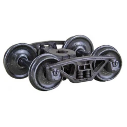 Kadee #564 - HGC Bettendorf 50-Ton Self Centering Trucks Smooth - HO Scale