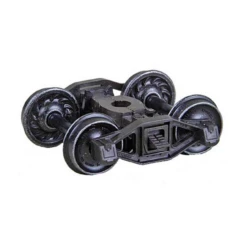 Kadee #581 - HGC Bettendorf T-Section Self Centering Caboose Trucks - HO Scale