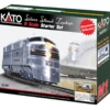 Kato 106-0041 - CB&Q Silver Streak Zephyr Stater Set - N Scale